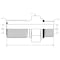 World Wide Fittings Male Flat Face O-Ring Bulkhead to Male O-Ring Boss Straight FS2764X04X04 - alternate 2